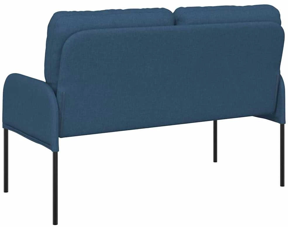 Sofa Sofos su pagalve 110cm Mėlyna fanera