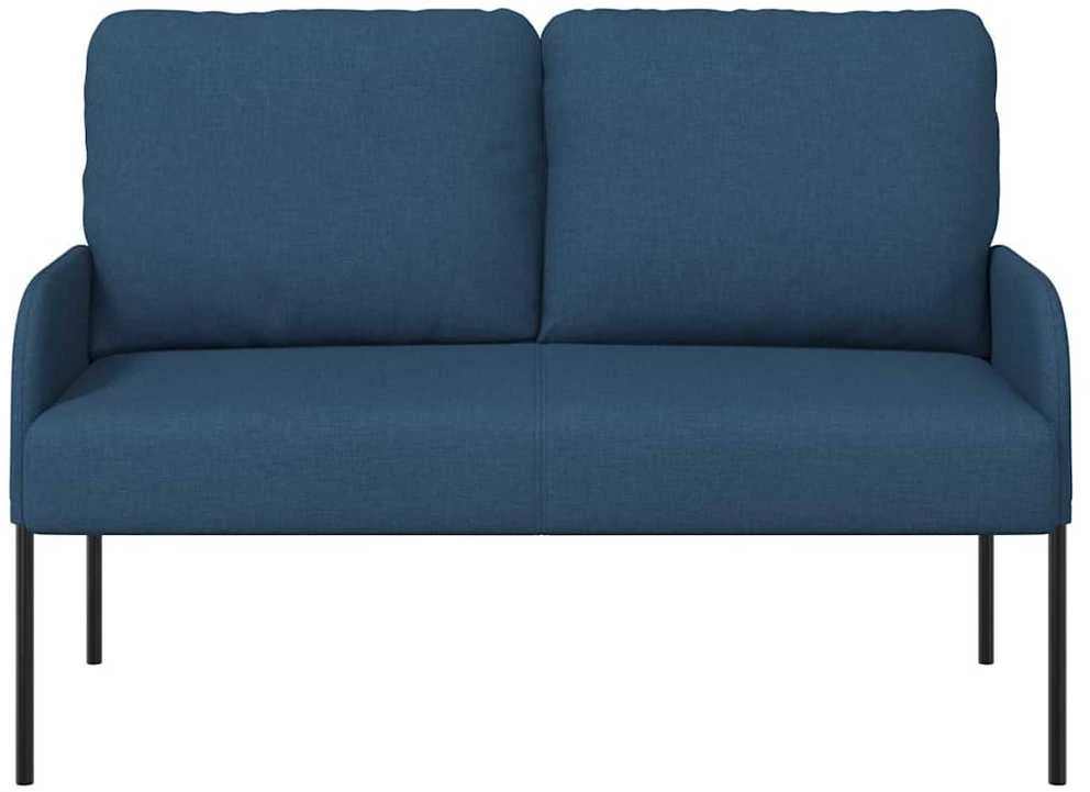 Sofa Sofos su pagalve 110cm Mėlyna fanera