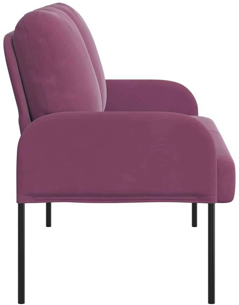 Sofa Sofos su pagalve 110cm Violetinė fanera