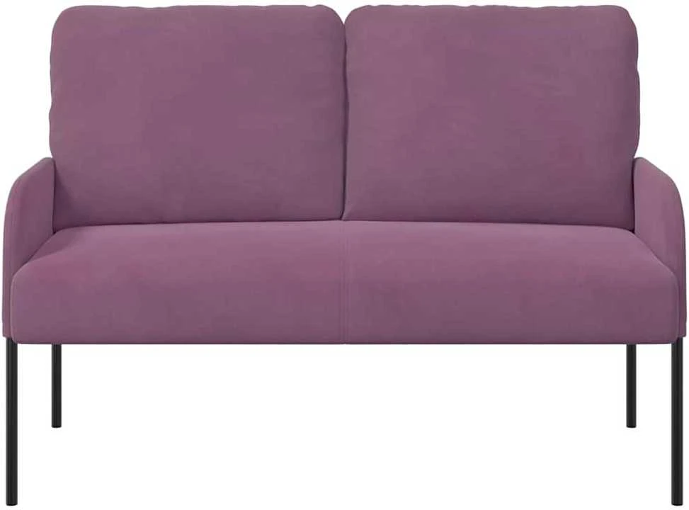 Sofa Sofos su pagalve 110cm Violetinė fanera