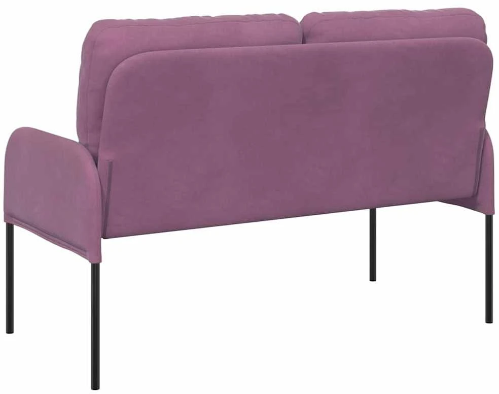 Sofa Sofos su pagalve 110cm Violetinė fanera