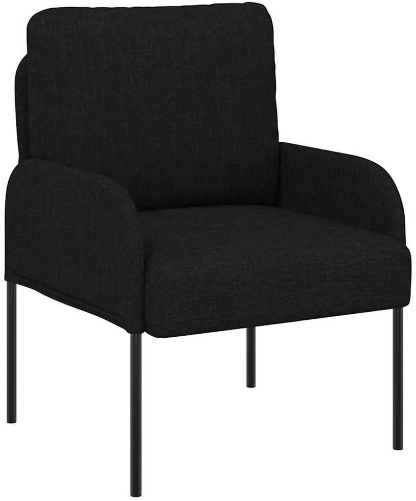 Sofa Sofos su pagalve 55cm Juoda fanera