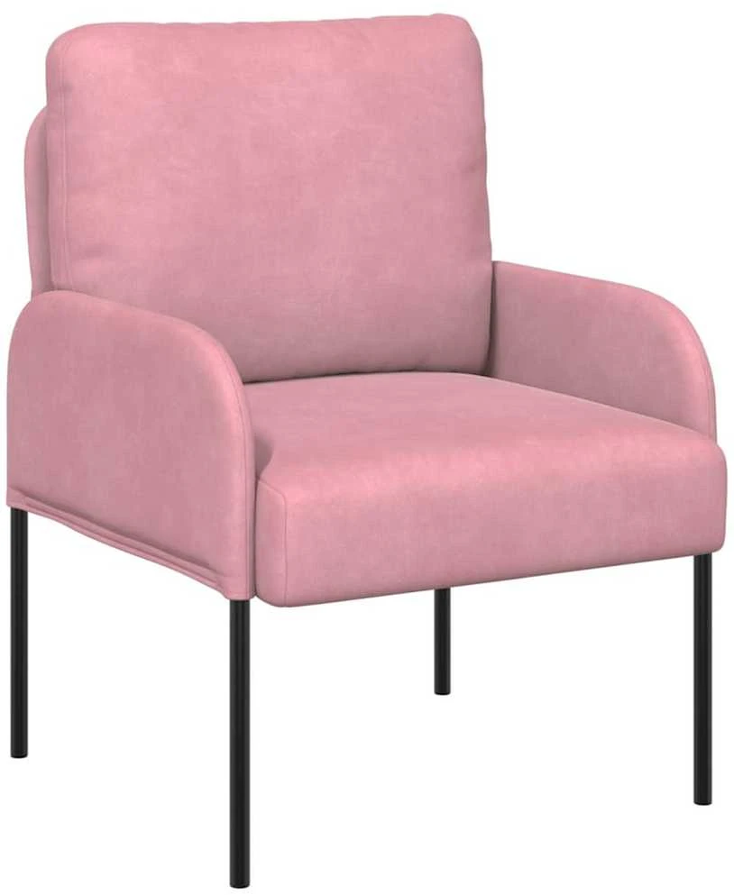 Sofa Sofos su pagalve 55cm Rožinė fanera