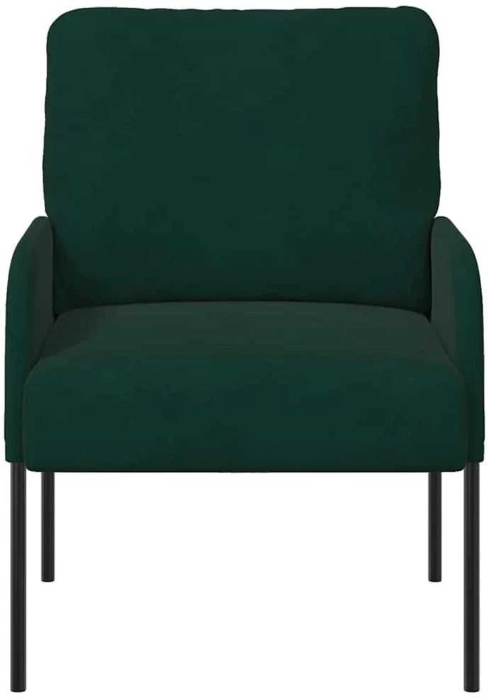 Sofa Sofos su pagalve 55cm Tamsiai žalia fanera