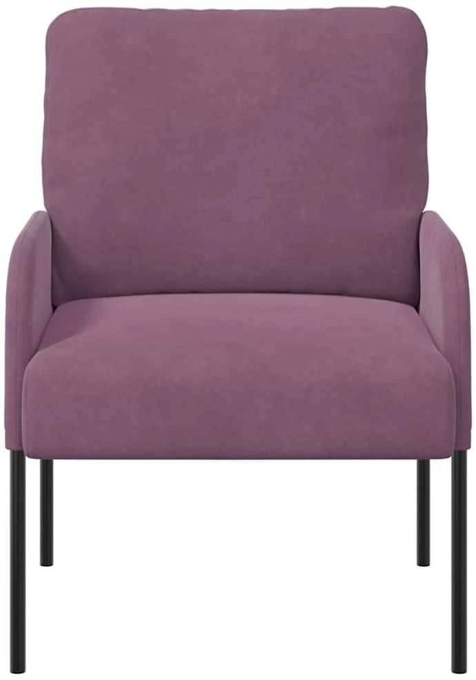 Sofa Sofos su pagalve 55cm Violetinė fanera