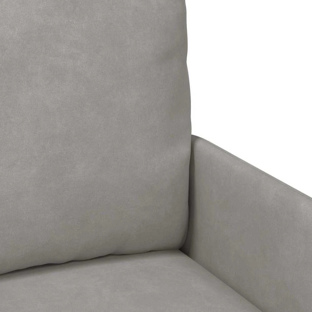 Sofa Sofų komplektai 3 vnt. Šviesiai pilka fanera