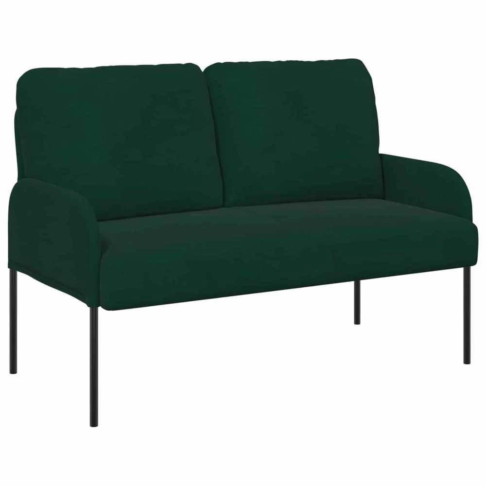 Sofa Sofų komplektai 3 vnt. Tamsiai žalia fanera