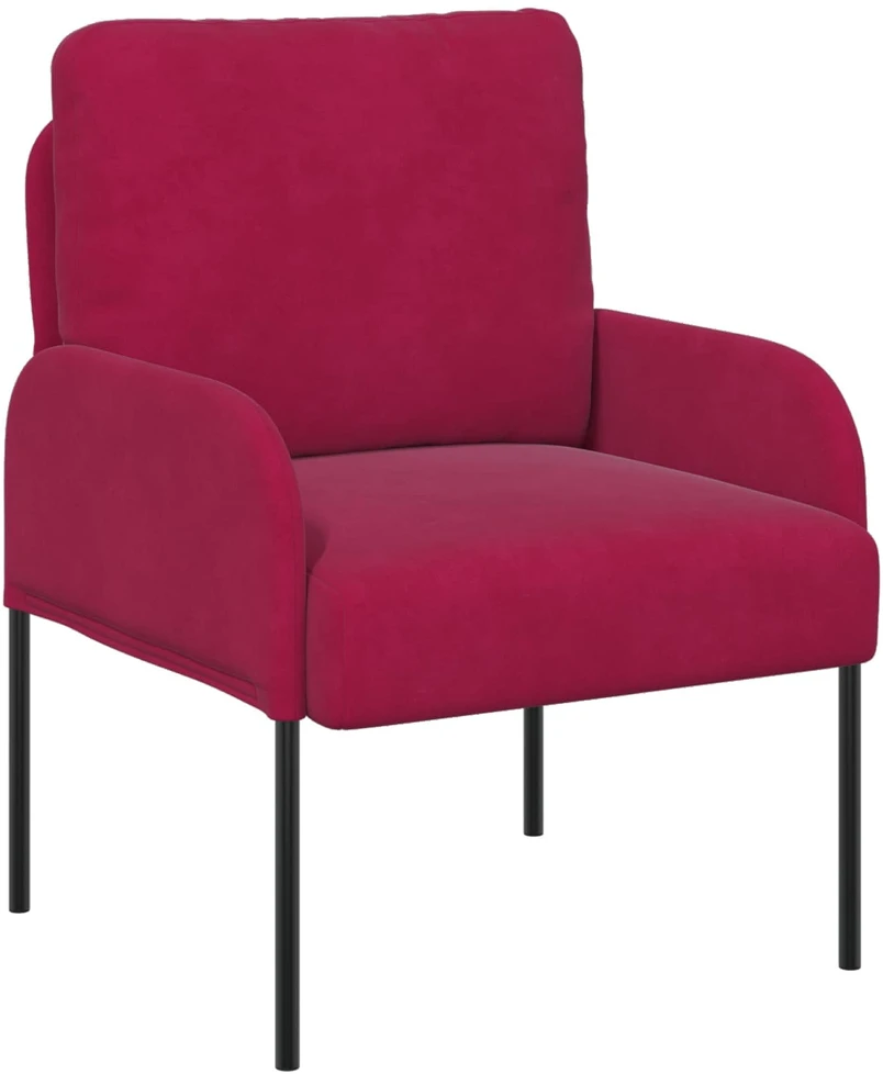 Sofa Sofų komplektai 3 vnt. Vyno raudona fanera