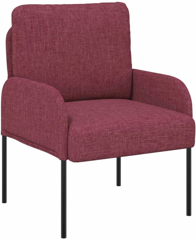 Sofa Sofų komplektai 3 vnt. Vyno raudona fanera