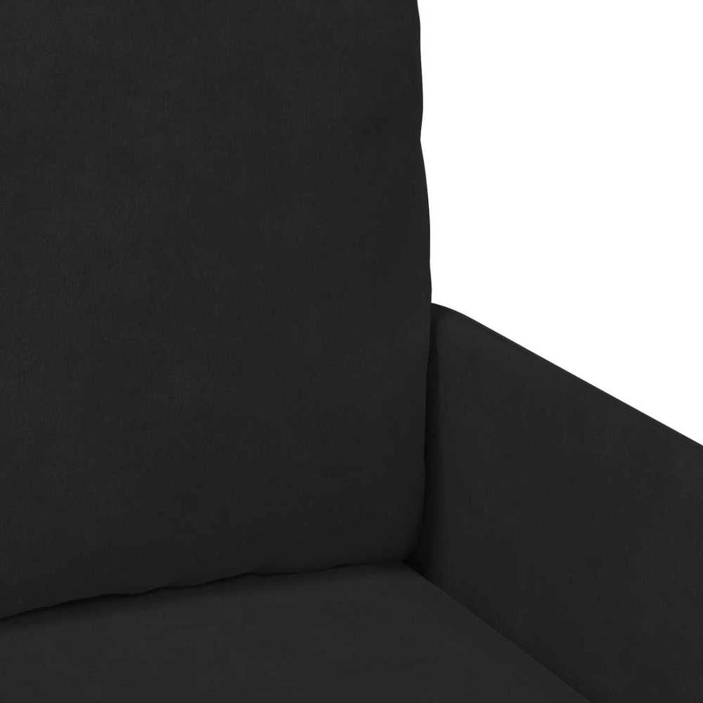 Sofa Sofų komplektai 3 vnt. Juoda fanera