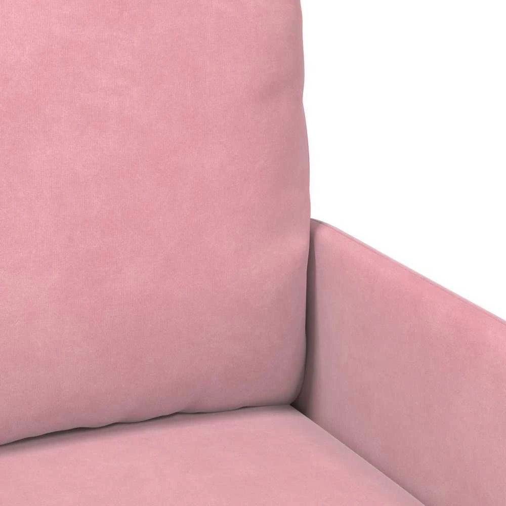Sofa Sofų komplektai 3 vnt. Rožinė fanera