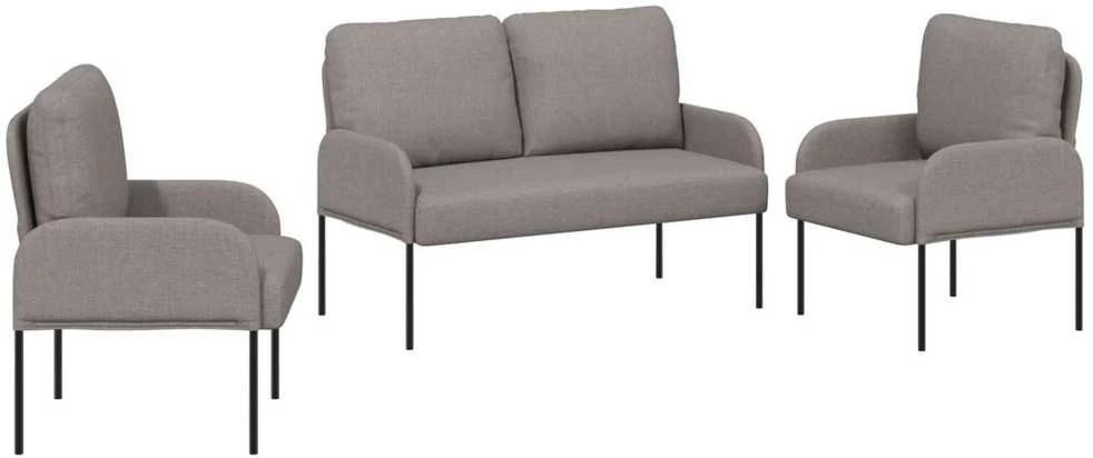 Sofa Sofų komplektai 3 vnt. Tortora fanera