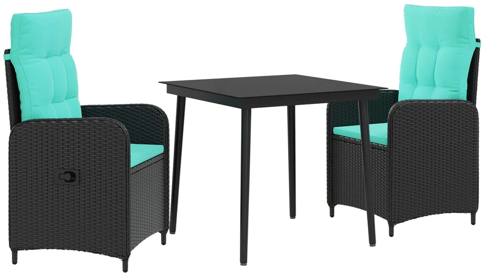 Sofa Stalo Rinkinys 3 vnt.