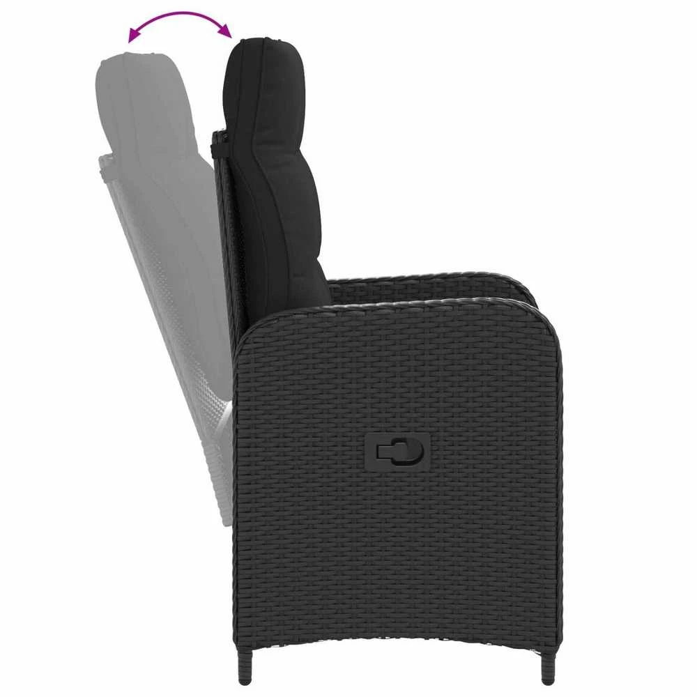 Lauko baldų komplektas Sofa Stalo Rinkinys 7 vnt.