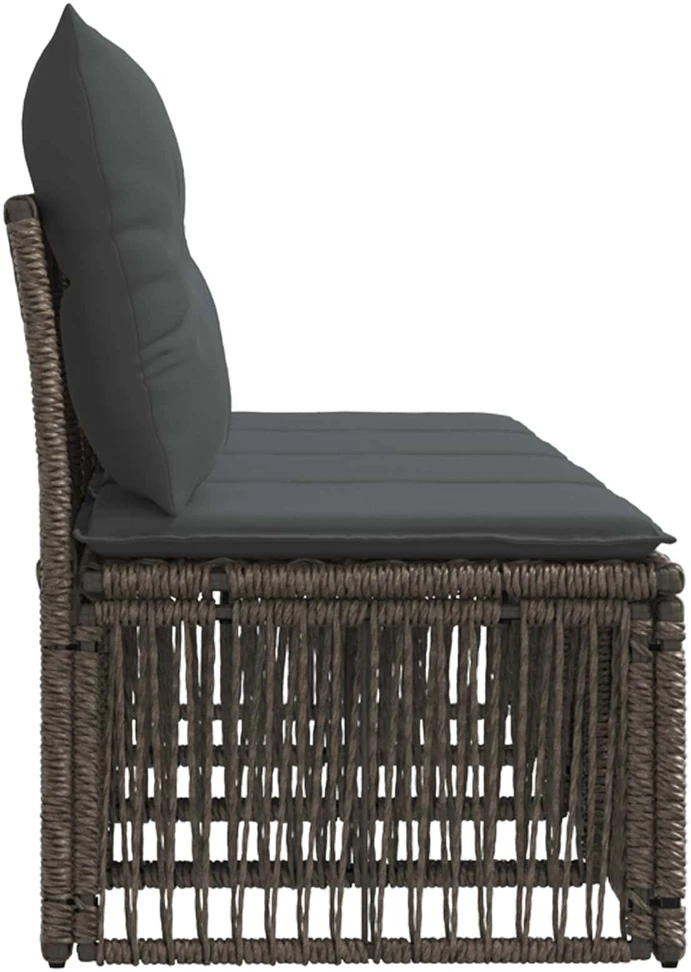 Sofa su keturiomis vietomis 4 vnt. 4-Vietų skaičius Pilka