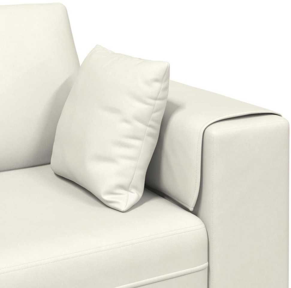 Sofa 3 vnt. Kreminė Aksomas