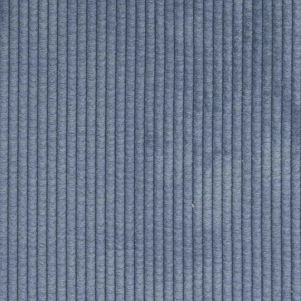 Sofa Mėlyna 250 x 188 x 76 cm Kordūrinis audinys
