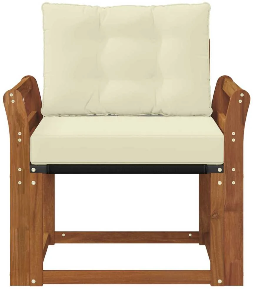 Lauko sofa Kietasis akacijos medis ir Textilene