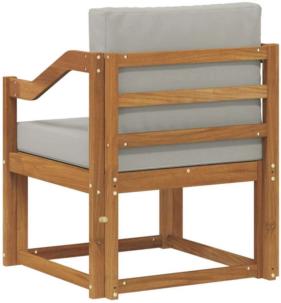 Lauko sofa Tvirta akacijos mediena ir poliesteris