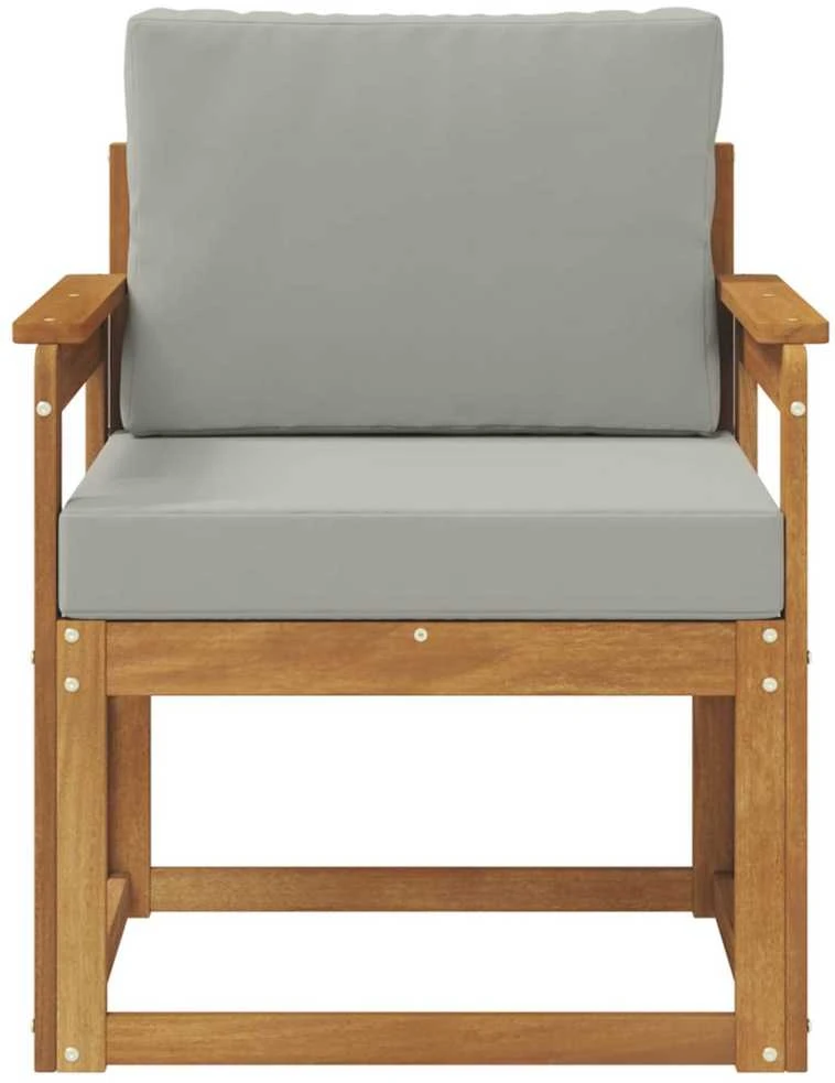 Lauko sofa Tvirta akacijos mediena ir poliesteris
