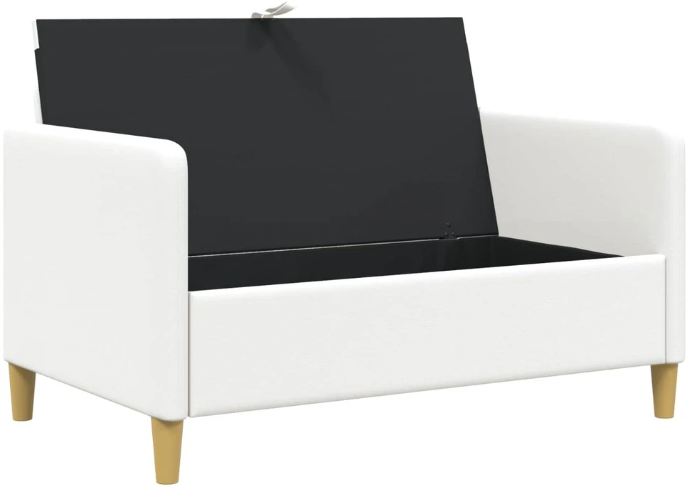 Sofa su saugojimo vieta Balta 122 x 78 x 87 cm Poliesteris