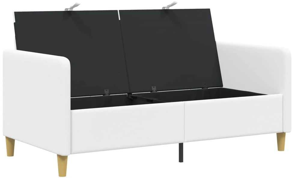 Sofa su saugojimo vieta Balta 152 x 78 x 87 cm Poliesteris