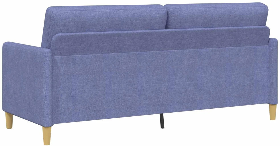 Sofa su saugojimo vieta Džinsinės mėlynos 192 x 78 x 87 cm