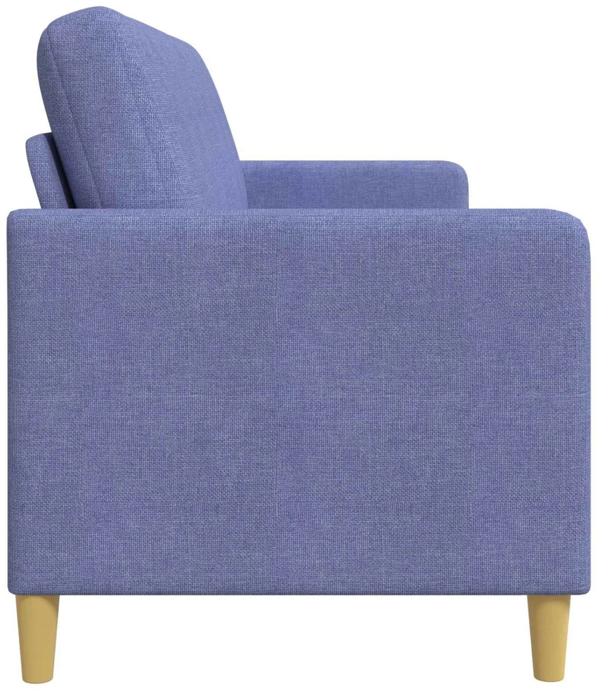 Sofa su saugojimo vieta Džinsinės mėlynos 172 x 78 x 87 cm