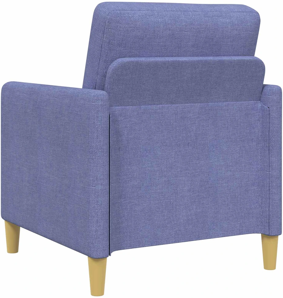 Sofa su saugojimo vieta Džinsinės mėlynos 72 x 78 x 87 cm