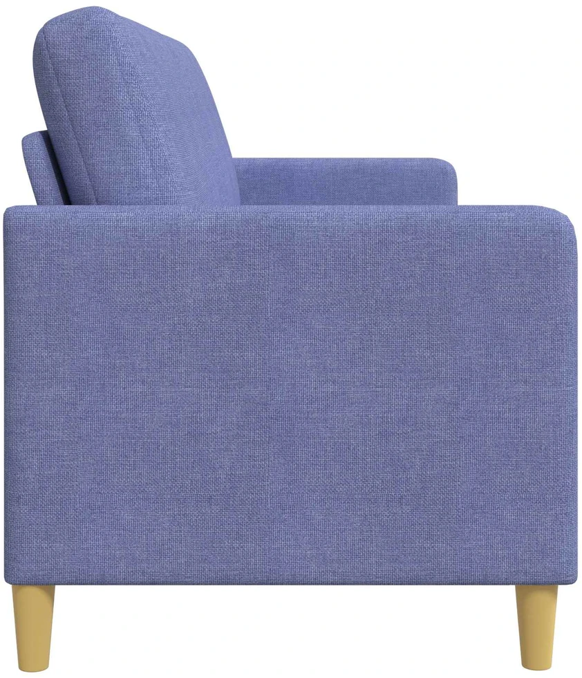 Sofa su saugojimo vieta Džinsinės mėlynos 172 x 78 x 87 cm