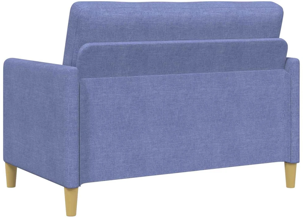 Sofa su saugojimo vieta Džinsinės mėlynos 122 x 78 x 87 cm