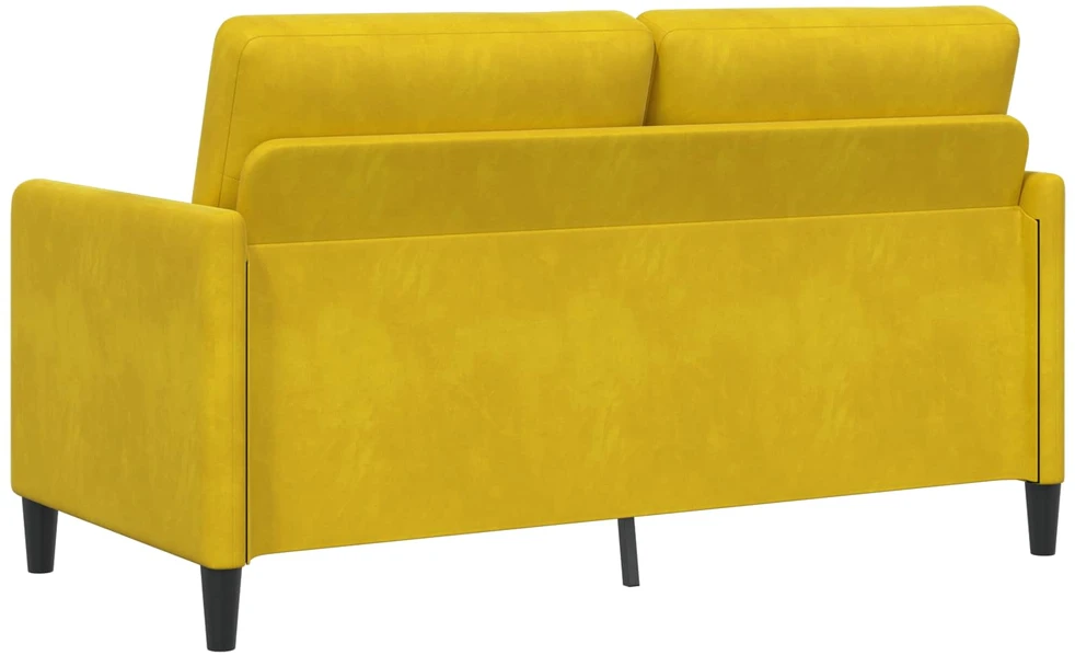 Sofa su saugojimo vieta Geltona 152 x 78 x 87 cm Poliesteris