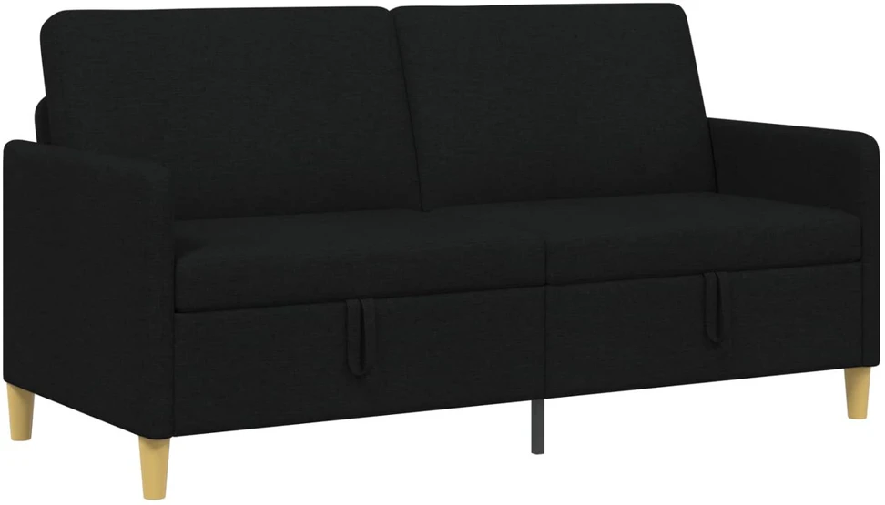 Sofa su saugojimo vieta Juoda 172 x 78 x 87 cm Poliesteris