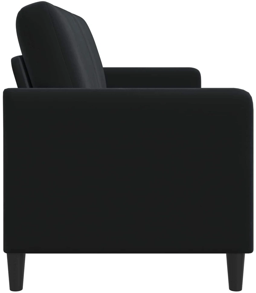 Sofa su saugojimo vieta Juoda 192 x 78 x 87 cm Poliesteris