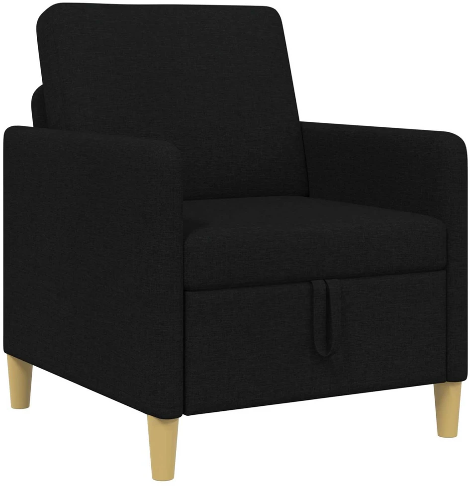 Sofa su saugojimo vieta Juoda 72 x 78 x 87 cm Poliesteris