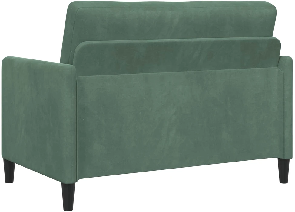 Sofa su saugojimo vieta Jūrinė žalia 122 x 78 x 87 cm