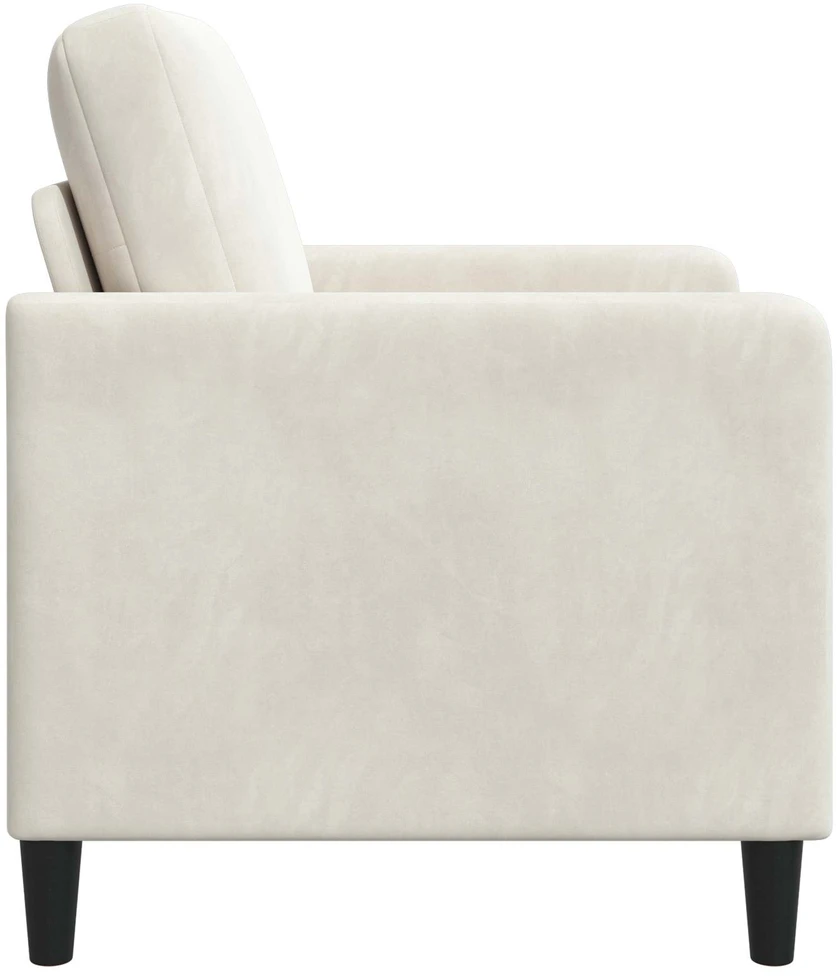 Sofa su saugojimo vieta Kreminė 122 x 78 x 87 cm Poliesteris