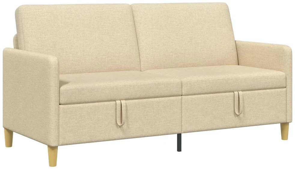 Sofa su saugojimo vieta Kreminė 172 x 78 x 87 cm Poliesteris