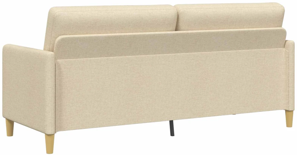 Sofa su saugojimo vieta Kreminė 192 x 78 x 87 cm Poliesteris