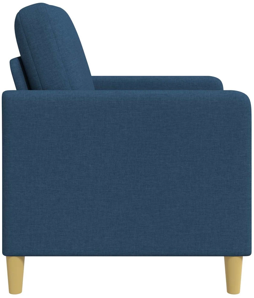 Sofa su saugojimo vieta Mėlyna 122 x 78 x 87 cm Poliesteris