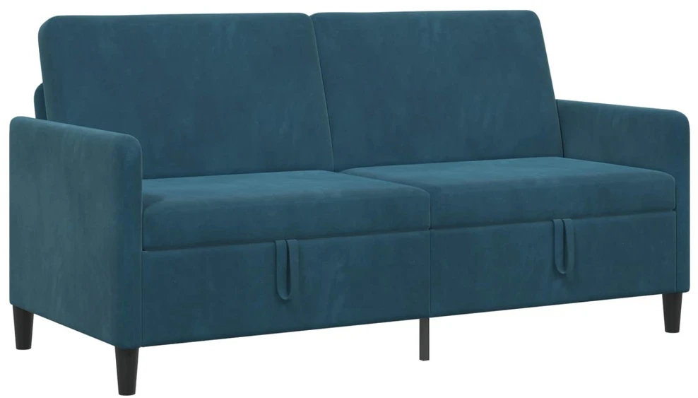 Sofa su saugojimo vieta Mėlyna 172 x 78 x 87 cm Poliesteris