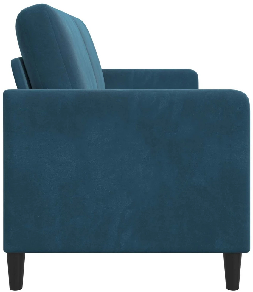 Sofa su saugojimo vieta Mėlyna 172 x 78 x 87 cm Poliesteris