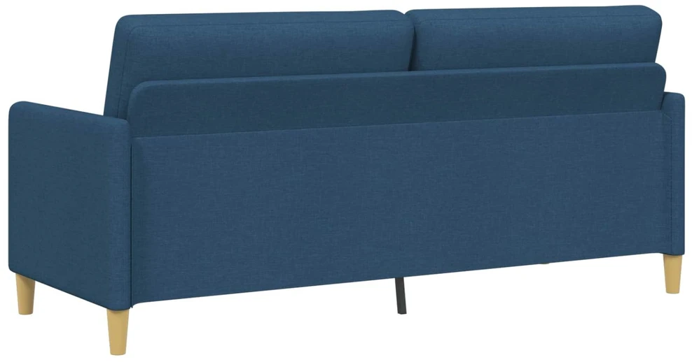 Sofa su saugojimo vieta Mėlyna 192 x 78 x 87 cm Poliesteris
