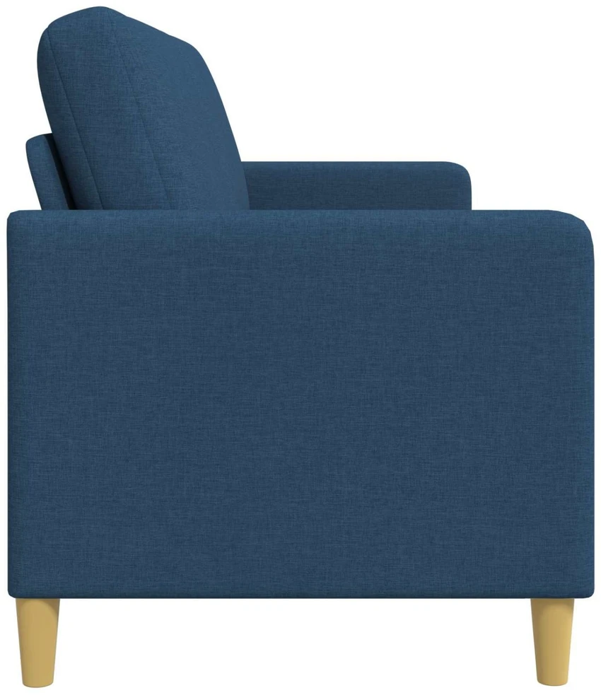 Sofa su saugojimo vieta Mėlyna 192 x 78 x 87 cm Poliesteris