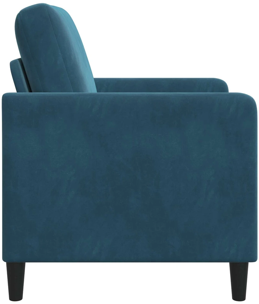 Sofa su saugojimo vieta Mėlyna 72 x 78 x 87 cm Poliesteris