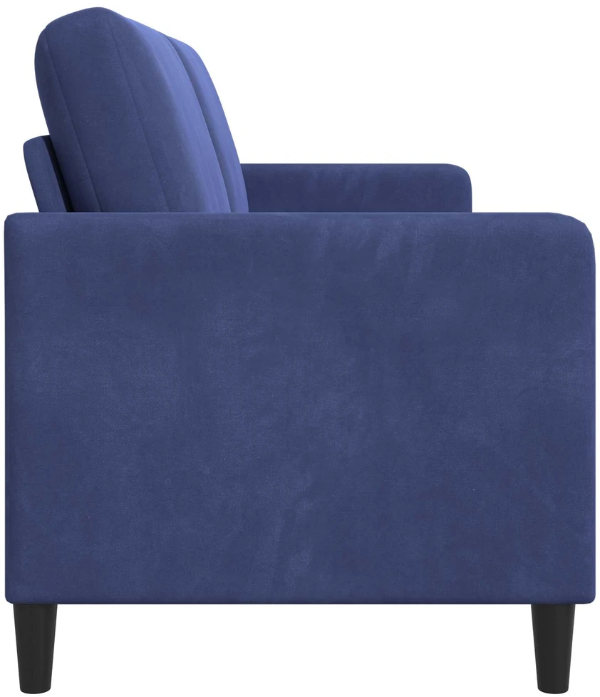 Sofa su saugojimo vieta Policijos mėlyna 192 x 78 x 87 cm