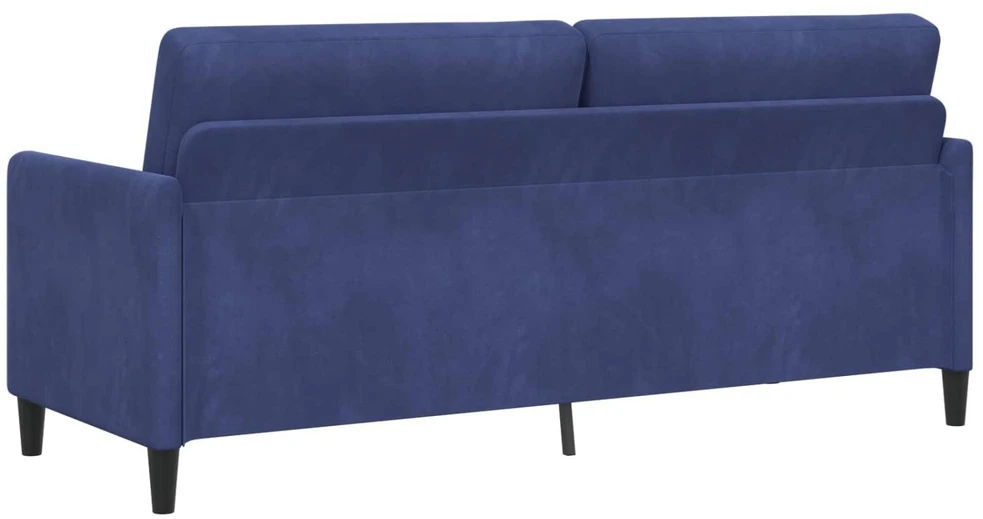 Sofa su saugojimo vieta Policijos mėlyna 192 x 78 x 87 cm