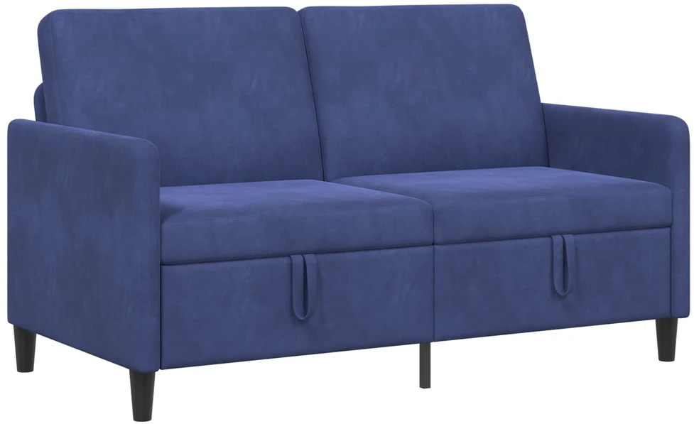 Sofa su saugojimo vieta Policijos mėlyna 152 x 78 x 87 cm