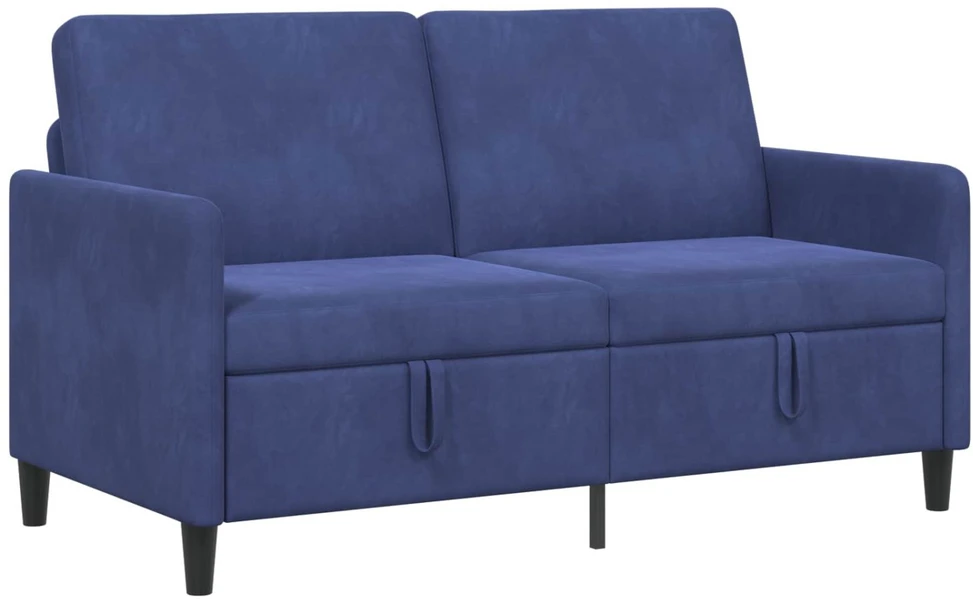 Sofa su saugojimo vieta Policijos mėlyna 152 x 78 x 87 cm
