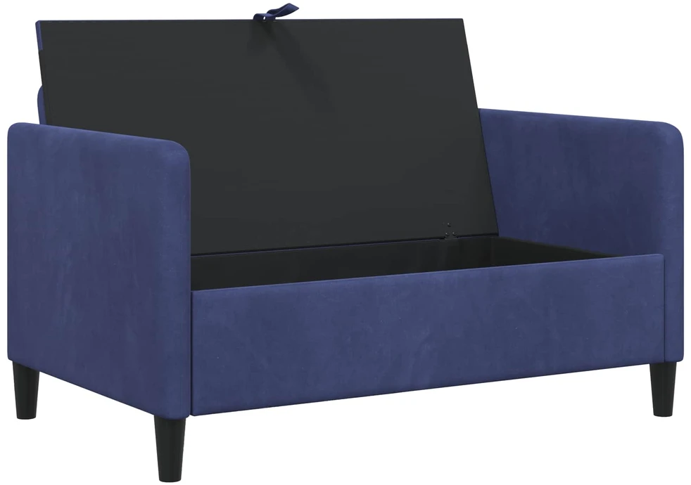 Sofa su saugojimo vieta Policijos mėlyna 122 x 78 x 87 cm